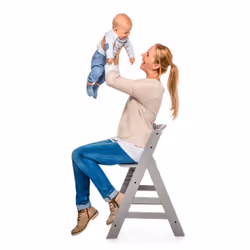 Hauck Alpha+ Traditional high chair Hard seat Grey - Additional view 6