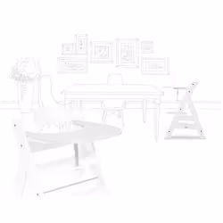 Hauck Alpha Click Tray High chair tray White - Additional view 4