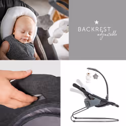 Hauck Alpha Bouncer Deluxe baby rocker/bouncer Grey - Additional view 5