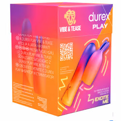 Durex Play Vibe & Tease Excite Me 2 in 1 Vibrator & Teaser