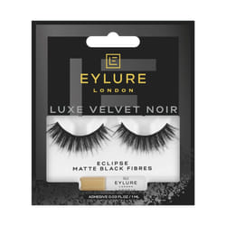 Eylure London Luxe Velvet Noir in Twilight Matte Black Fibres