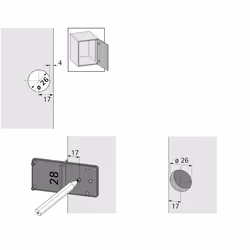 Hettich 351 drawer roller/slide - Additional view 4