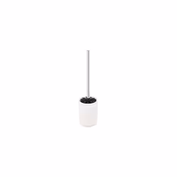 Olinda White Bathroom Accessory Set with Matt Finish, Ceramic, 9,5 x 40 x 9,5 cm