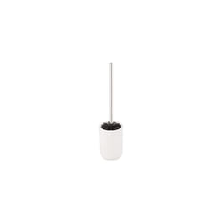Olinda White Bathroom Accessory Set with Matt Finish, Ceramic, 9,5 x 40 x 9,5 cm