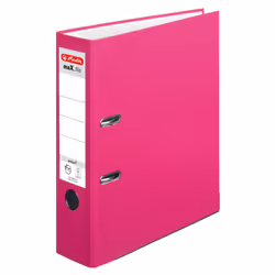 Herlitz maX.file, A4, D-ring, Storage, Polypropylene (PP), Pink