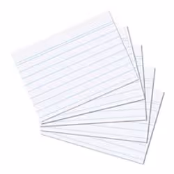 Herlitz 1150507 index card White 100 pc(s)