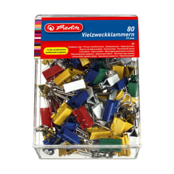 Herlitz 10411148 paper clip Metal 80 pc(s)