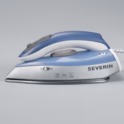 Severin BA 3234 iron Dry & Steam iron Stainless Steel soleplate 1000 W Blue, Silver - Additional view 5