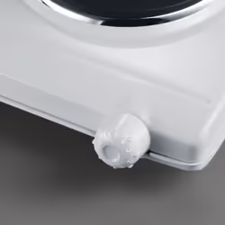 Severin DK 1042 hob White Countertop Sealed plate 2 zone(s) - Additional view 2