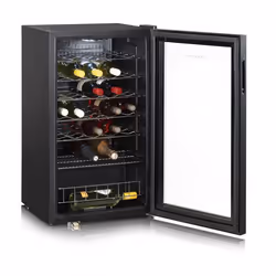 Severin KS 9894 wine cooler Compressor wine cooler Freestanding Black 33 bottle(s)