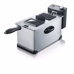 Severin FR 2431, Deep fryer, 3 L, 0.4 kg, 3 L, 190 °C, Single