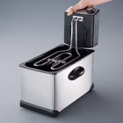 Severin FR 2431 fryer Single 3 L Stand-alone 2000 W Deep fryer Stainless steel