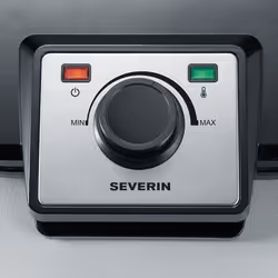 Severin WA 2106 waffle iron 2 waffle(s) 1200 W Black - Additional view 4