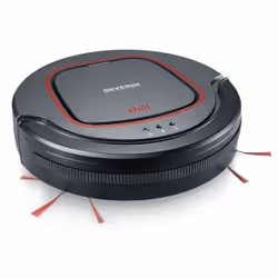 Severin Chill, Bagless, Black, Grey, Red, Round, LED, 0.35 L, 65 dB