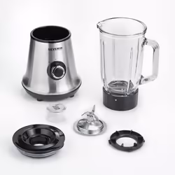 Severin SM 3734 blender 1 L Tabletop blender 500 W Black, Stainless steel