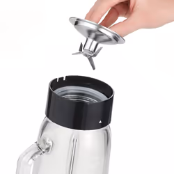 Severin SM 3734 blender 1 L Tabletop blender 500 W Black, Stainless steel - Additional view 5