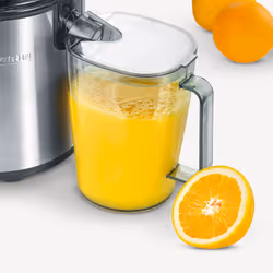 Severin ES 3570 juice maker Centrifugal juicer 800 W Black, Stainless steel