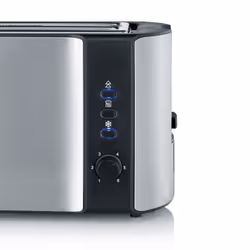 Severin AT 2590 toaster 2 slice(s) 1400 W Black, Silver - Additional view 5
