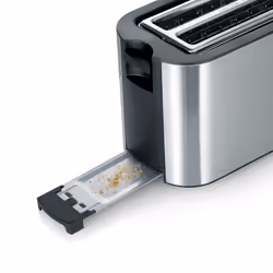 Severin AT 2590 toaster 2 slice(s) 1400 W Black, Silver - Additional view 6