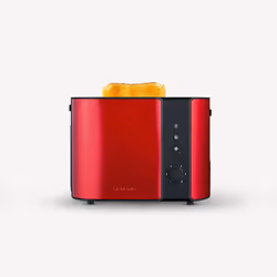 Severin AT 2217 toaster 2 slice(s) 800 W Metallic, Red - Additional view 2