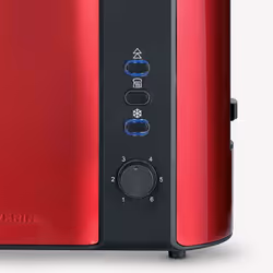 Severin AT 2217 toaster 2 slice(s) 800 W Metallic, Red - Additional view 6