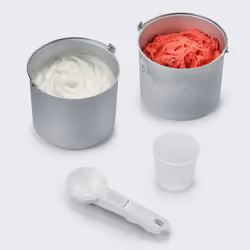 Severin EZ 7406 ice cream maker Compressor ice cream maker 2 L 180 W Stainless steel - Additional view 4
