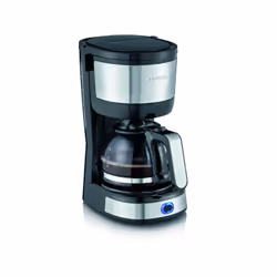 Severin KA 4808, Drip coffee maker, Ground coffee, 750 W, Black, Stainless steel