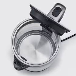 Severin WK 3420 electric kettle 1.7 L 2200 W Black, Stainless steel, Transparent - Additional view 5