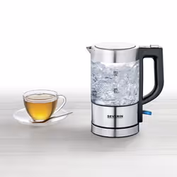 Severin WK 3472 electric kettle 0.5 L 1100 W Silver - Additional view 3