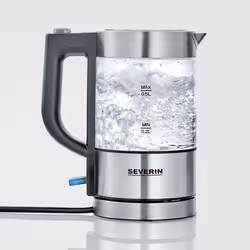 Severin WK 3472 electric kettle 0.5 L 1100 W Silver - Additional view 4