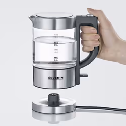 Severin WK 3472 electric kettle 0.5 L 1100 W Silver - Additional view 5