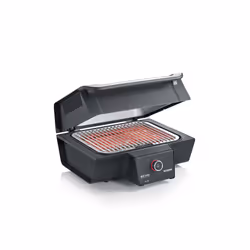 Severin PG 8138 outdoor barbecue/grill Tabletop Electric Black, Stainless steel 3000 W