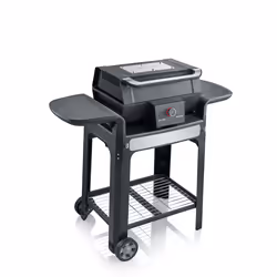 Severin PG 8139 outdoor barbecue/grill Cart Electric Black, Stainless steel 3000 W