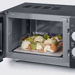 Severin MW 7762 microwave Black, Stainless steel Grill microwave Countertop 20 L 800 W - Additional view 4