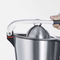 Severin SEV CP 3544 ZITRUSPRESSE citrus press Stainless steel Black, Stainless steel - Additional view 6