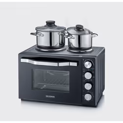 Severin TO 2074 toaster oven 30 L 2500 W Black Grill
