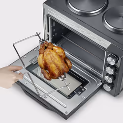 Severin TO 2074 toaster oven 30 L 2500 W Black Grill - Additional view 5