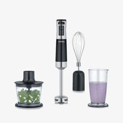 Severin SM 3772 blender 0.7 L Immersion blender 600 W Black, Stainless steel