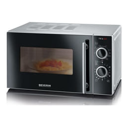 Severin MW 7771 microwave Black, Silver Combination microwave Countertop 20 L 700 W