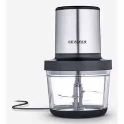 Severin KM 3867, 1 L, Black, Silver, Transparent, Glass, Plastic, Buttons, 400 W