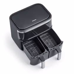 Severin FR 2453 fryer Double 3.25 L Stand-alone 2850 W Hot air fryer Black, Silver - Additional view 6