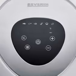 Severin FR 2440 fryer Single 3.2 L Stand-alone 1500 W Hot air fryer White - Additional view 4