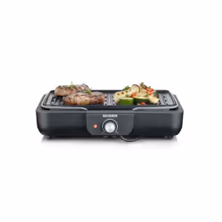 Severin PG 8556 outdoor barbecue/grill Tabletop Electric Black, Stainless steel 2300 W