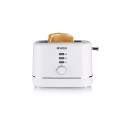 Severin AT 4324, 2 slice(s), White, Plastic, 850 W, 0.8 m, 280 mm