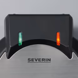 Severin WA 2103 waffle iron 4 waffle(s) 1200 W Black, Silver - Additional view 3