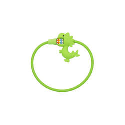 50659 Dinosaur Cable Lock, Green