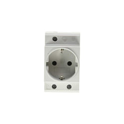 47260L Recessed Plug Socket Protective Cover for Installing in a Distributor