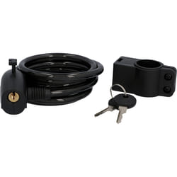 FISCHER E-Bikes 85849 bike lock Black 1800 mm Cable lock