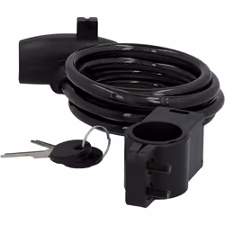 FISCHER E-Bikes 85849 bike lock Black 1800 mm Cable lock
