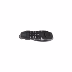 Spiral Lock Combination Bike Lock Length 120Â cm Diameter 10Â mm Black